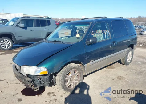 2002 Mercury Villager Estate из США, поврежденный, VIN 4M2ZV14T82DJ16538